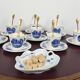 16-piece ceramic coffee set from Sarreguemines