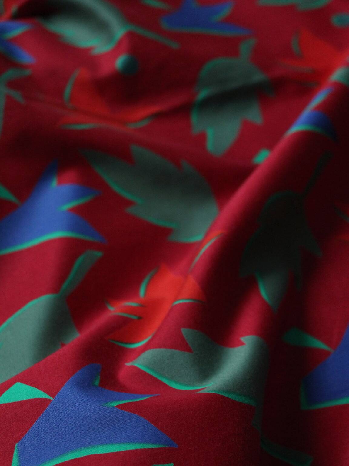 Tissu en coton Heikki Orvola "Calypso" 1,47x1,90m, pour Marimekko, 1987