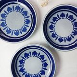 Set of 3 Boch Baltic soup plates