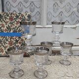 Murano stemmed glasses