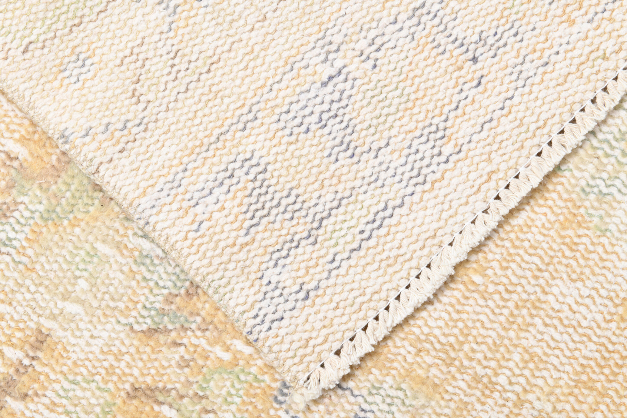 Antique oushak runner rug