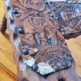 Brutalist tripod chair