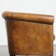 Vintage Sheepskin Leather Club Chair