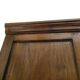 Armoire, vaisselier vitré vintage en bois