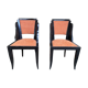 Pair of restored Art Deco period chairs