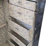 Raro Baule Armadio "Steamer Trunk" d'Epoca