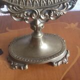 Lot de deux miroirs psychés en bronze