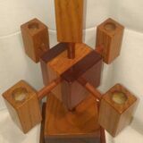 Wooden bougeoir, Scandinavian style