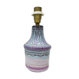 Ceramic lamp foot by Danuta Le Hénaff