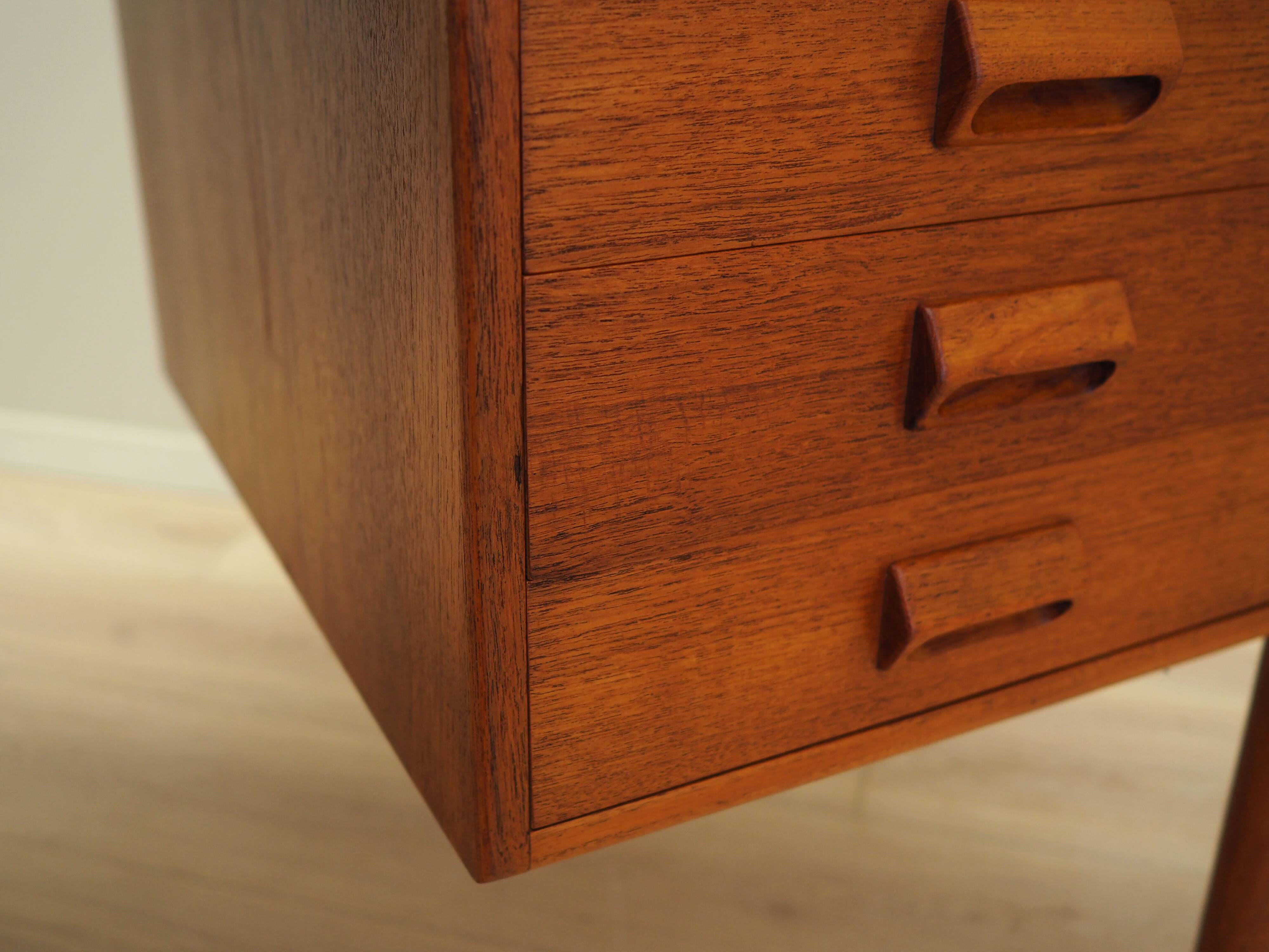 Bureau en teck, design danois, années 1960, designer : Børge Mogensen, fabricant : Sø