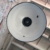 Industrial factory ceiling lamp from Wikasy A23, 1950s
