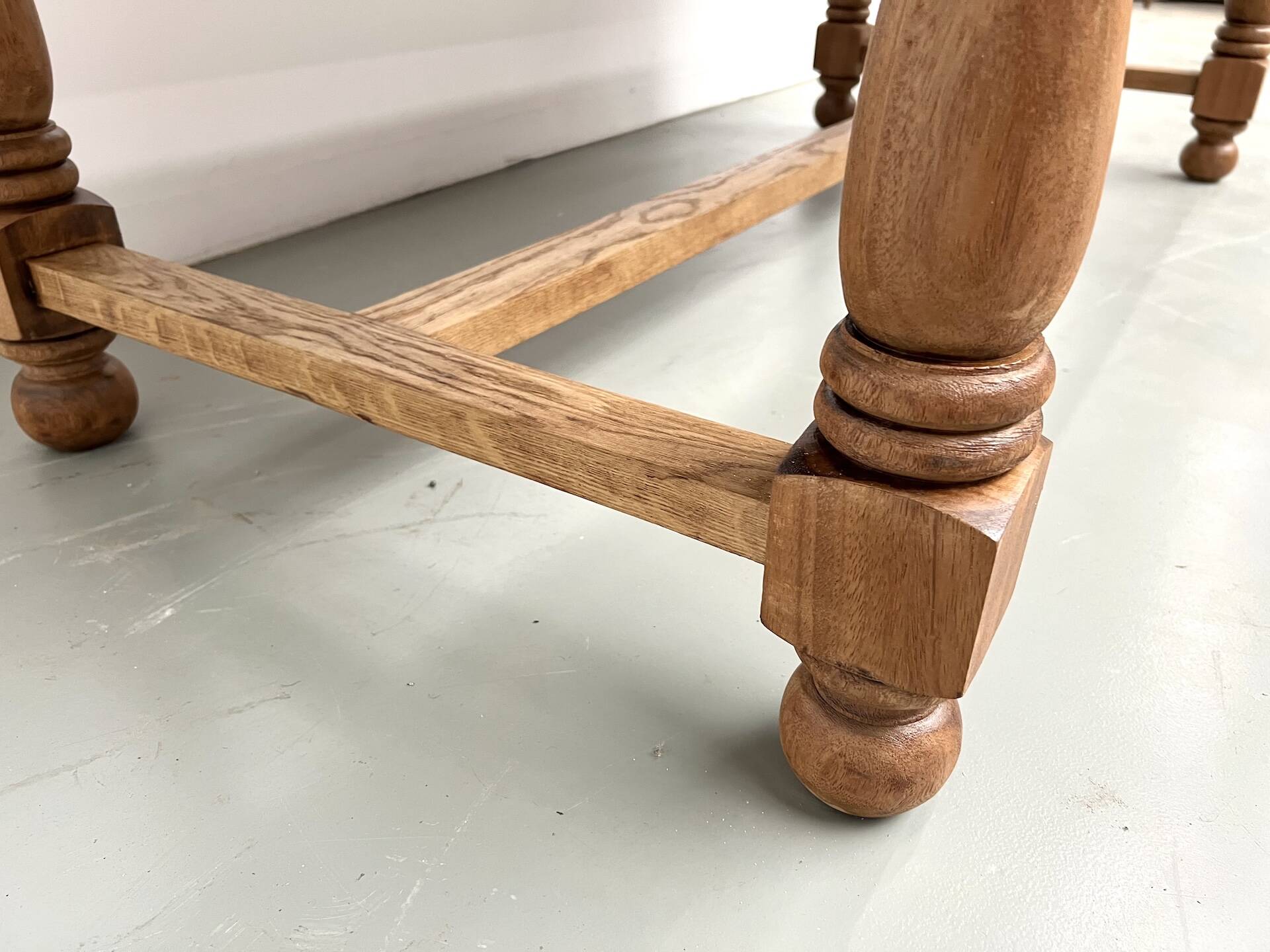 Oak and cherry table – 1970s