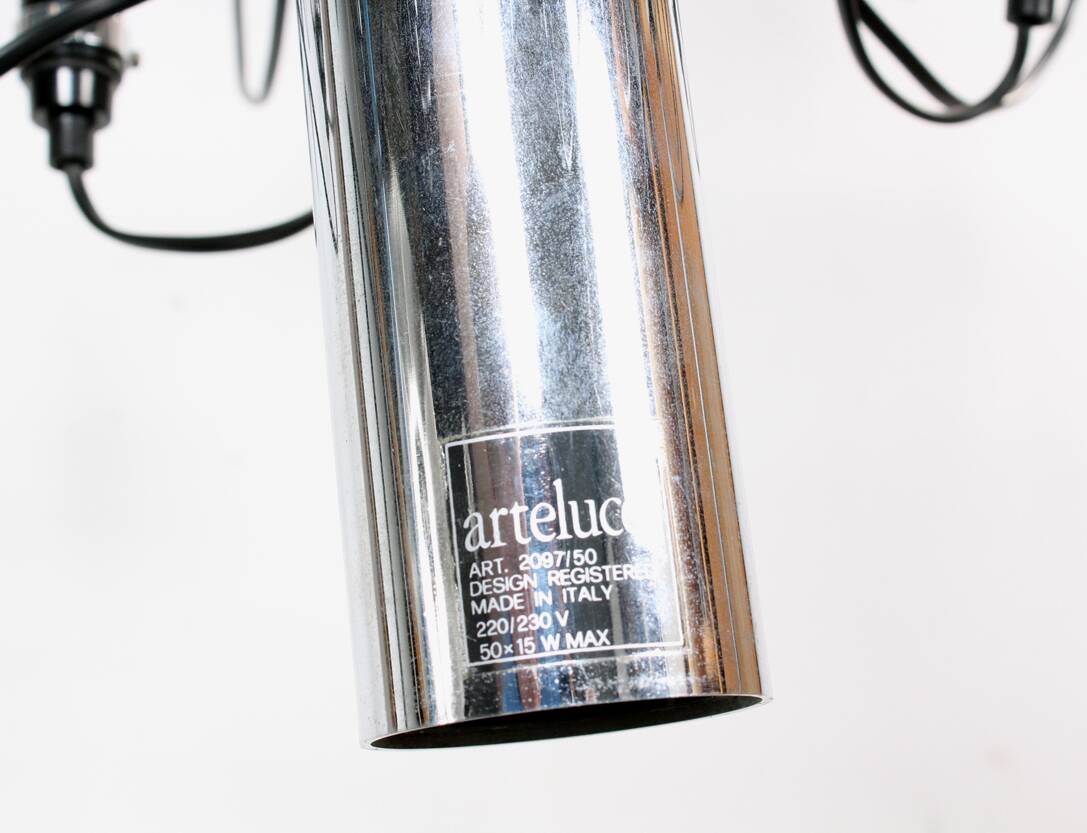 Lustre Arteluce 2097/50 de Gino Sarfatti