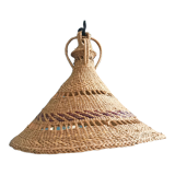 Wicker hat suspension