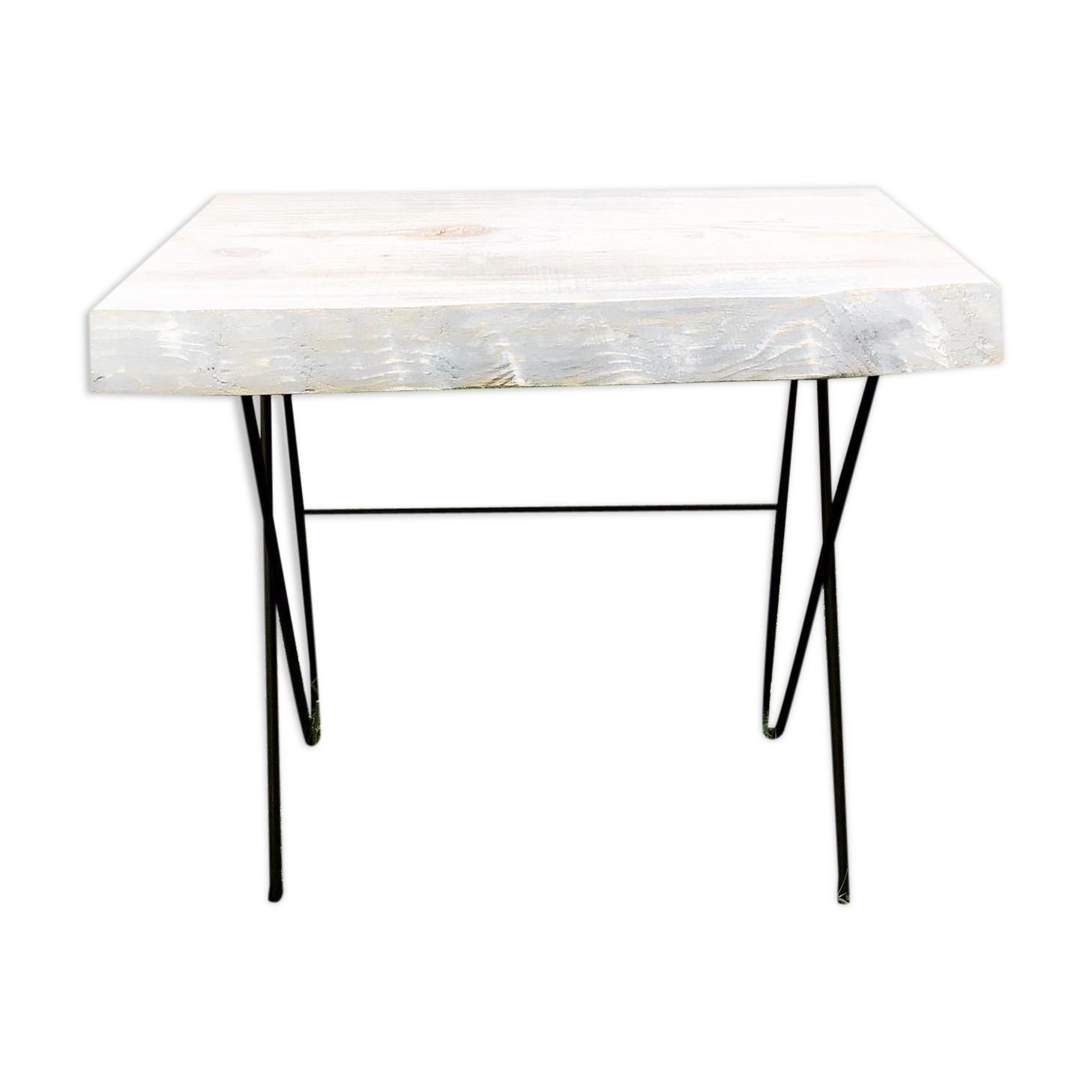 Solid wooden console