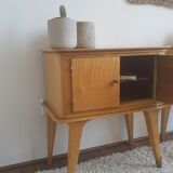 Pair of bedside tables-compass-circa 1960-Scandinavian spirit