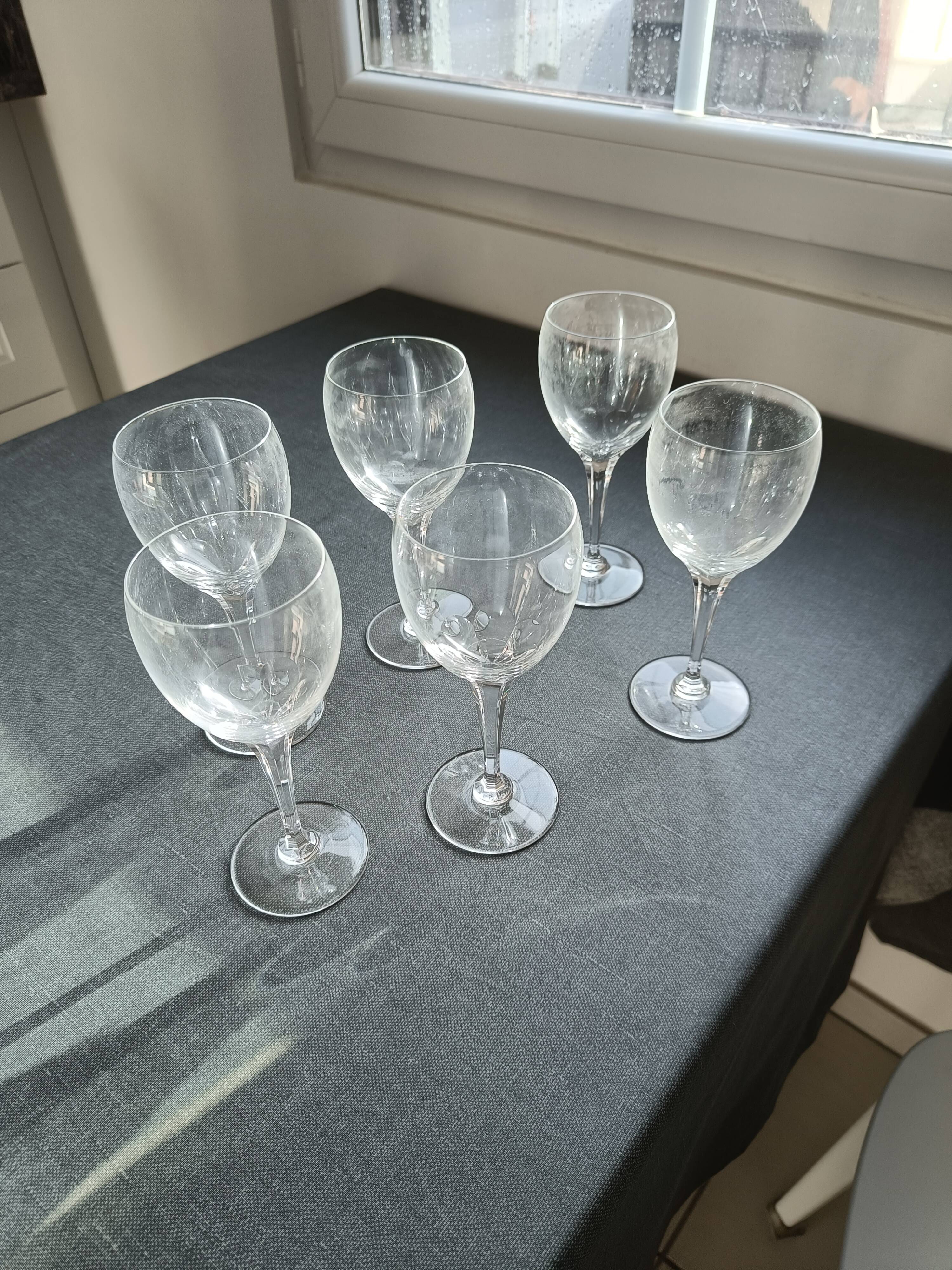 Verres cristal lalique