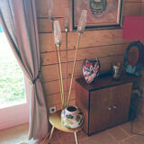 Vintage four-branch tripod lamp