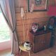 Luminaire tripode 4 branches vintage