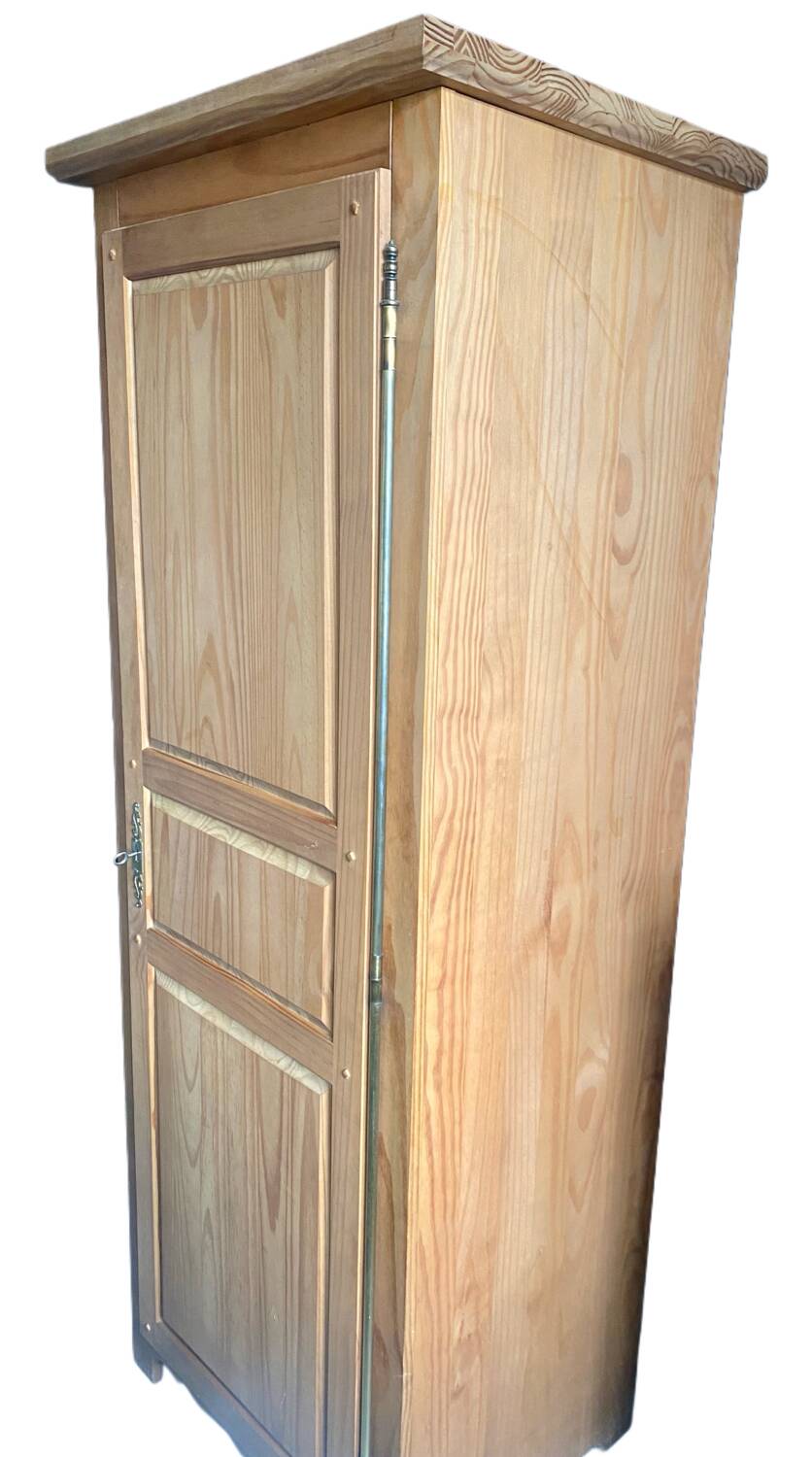 Oak solid wood bonnetière wardrobe