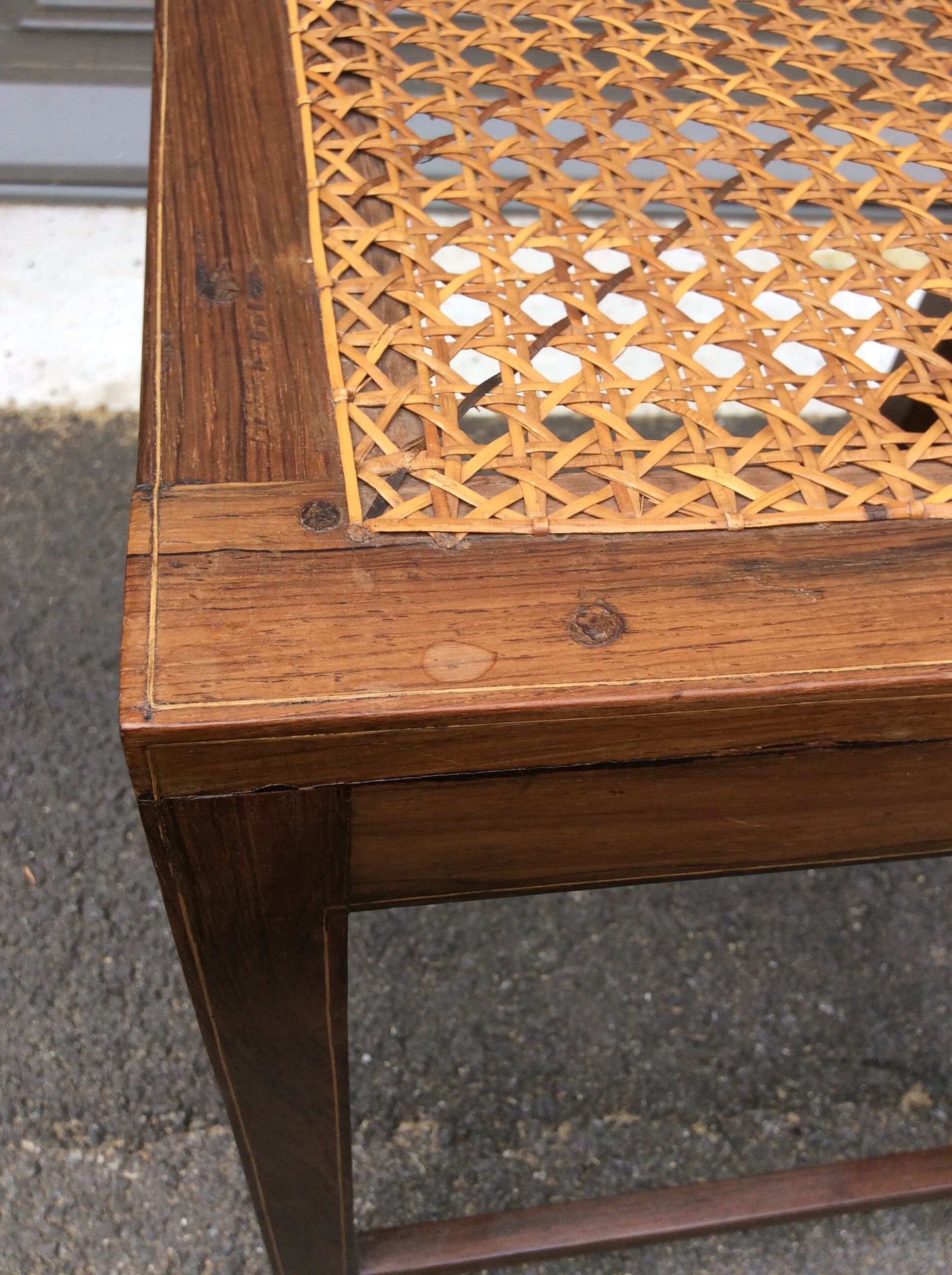 Art deco piano stool