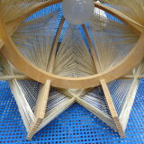 60s wire and wood hanging