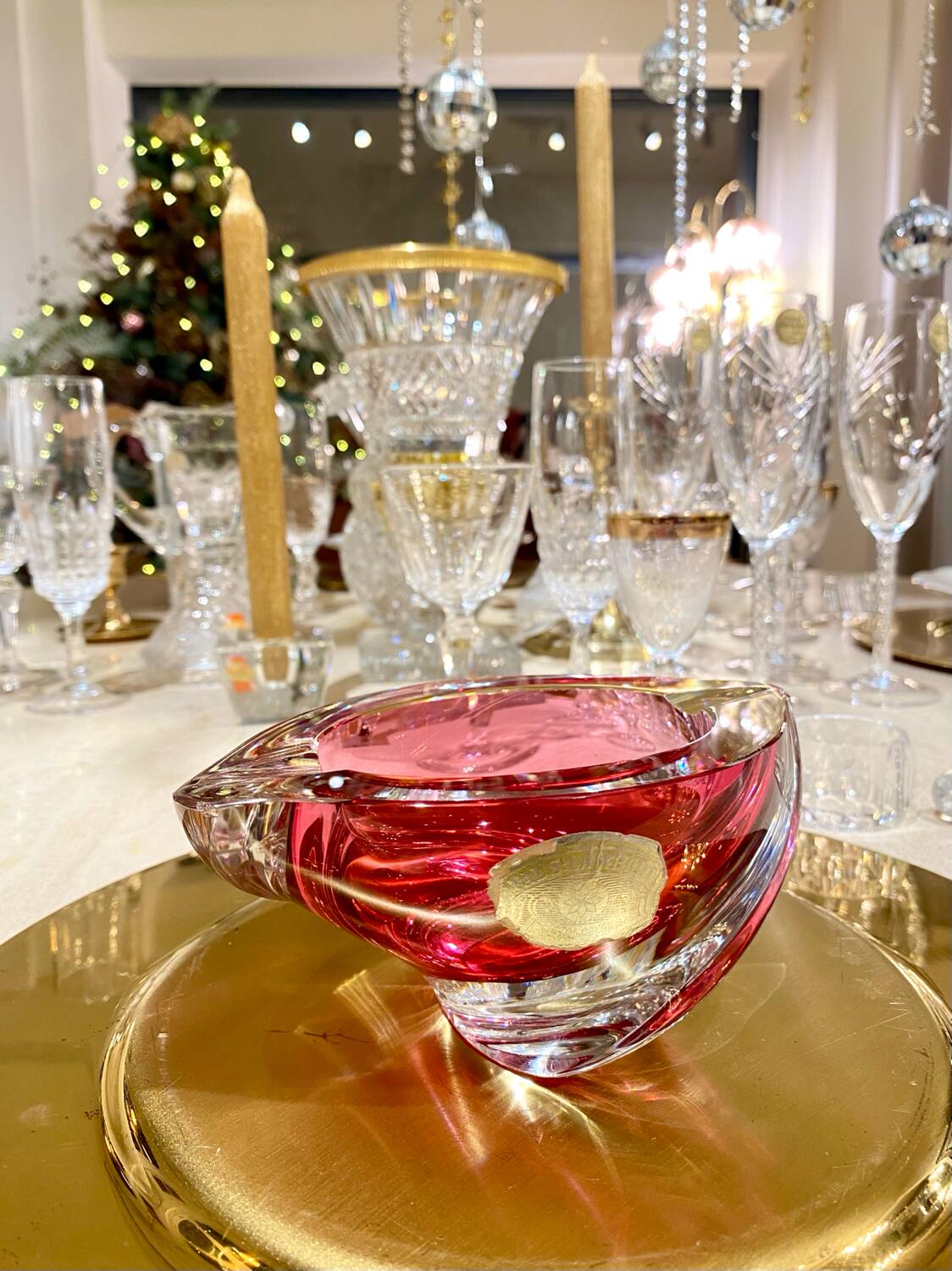 Cendrier Val Saint Lambert 1960