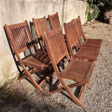 Teak chairs