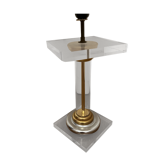 Plexiglas lamp foot
