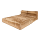 Vintage Bamboletto Daybed by Mario Bellini for B&B Italia, 1975 — Signed, Original Upholstery