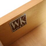 Large vintage executive desk from the 70s by WK Möbel