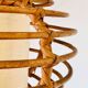 Vintage rattan suspension cage, 1950s
