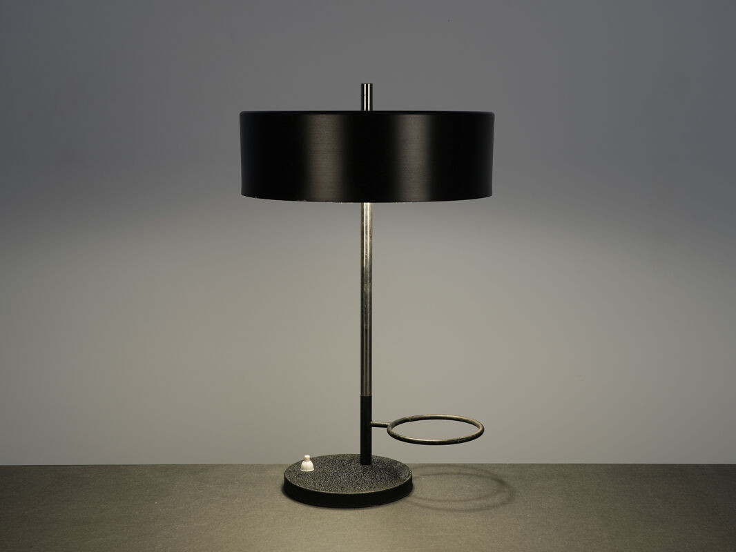 Black Arlus lamp circa 1950