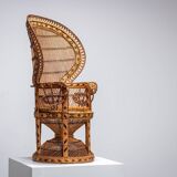 Emmanuelle erotic armchair otherwise Peacock chair 1970