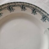 Ensemble de 6 assiettes plates terre de fer St Amand 4006