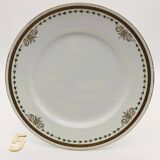 6 Assiettes à dessert vintage, Keeling & Co Losol Ware Burslem.