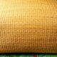 Pouf en paille de riz vintage