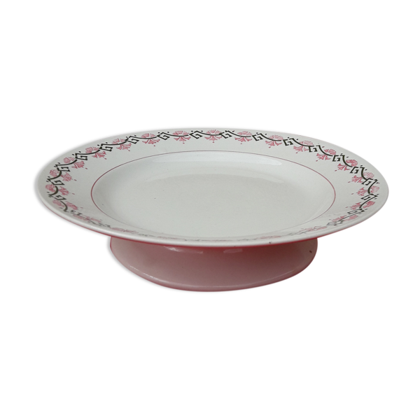 Plat sur piédouche Villeroy & Boch modèle 1244 diam 21 cm