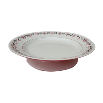 Plat sur piédouche Villeroy & Boch modèle 1244 diam 21 cm