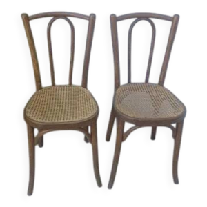Paire de chaises bistrot