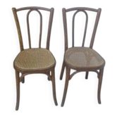 Paire de chaises bistrot