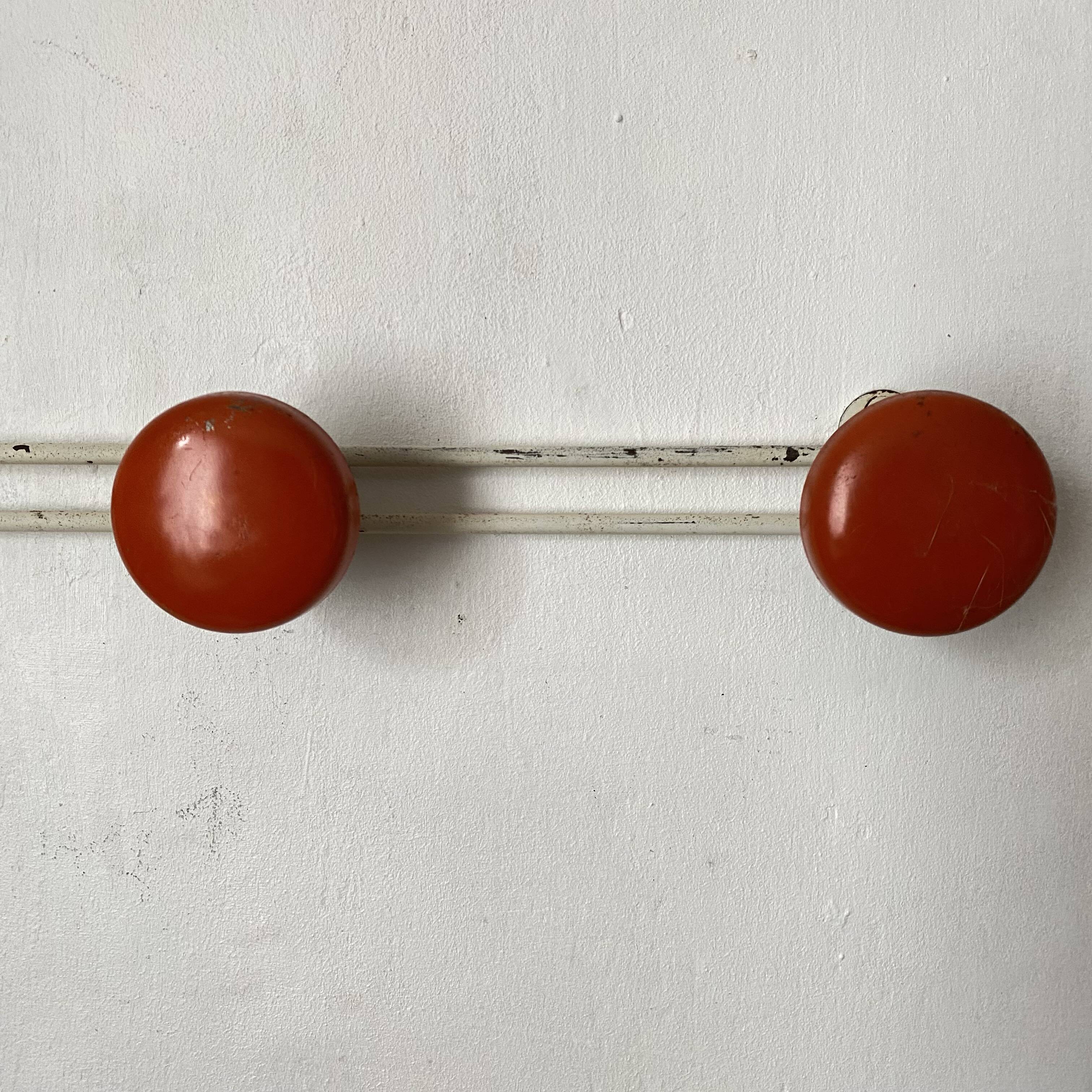 70s wall coat rack