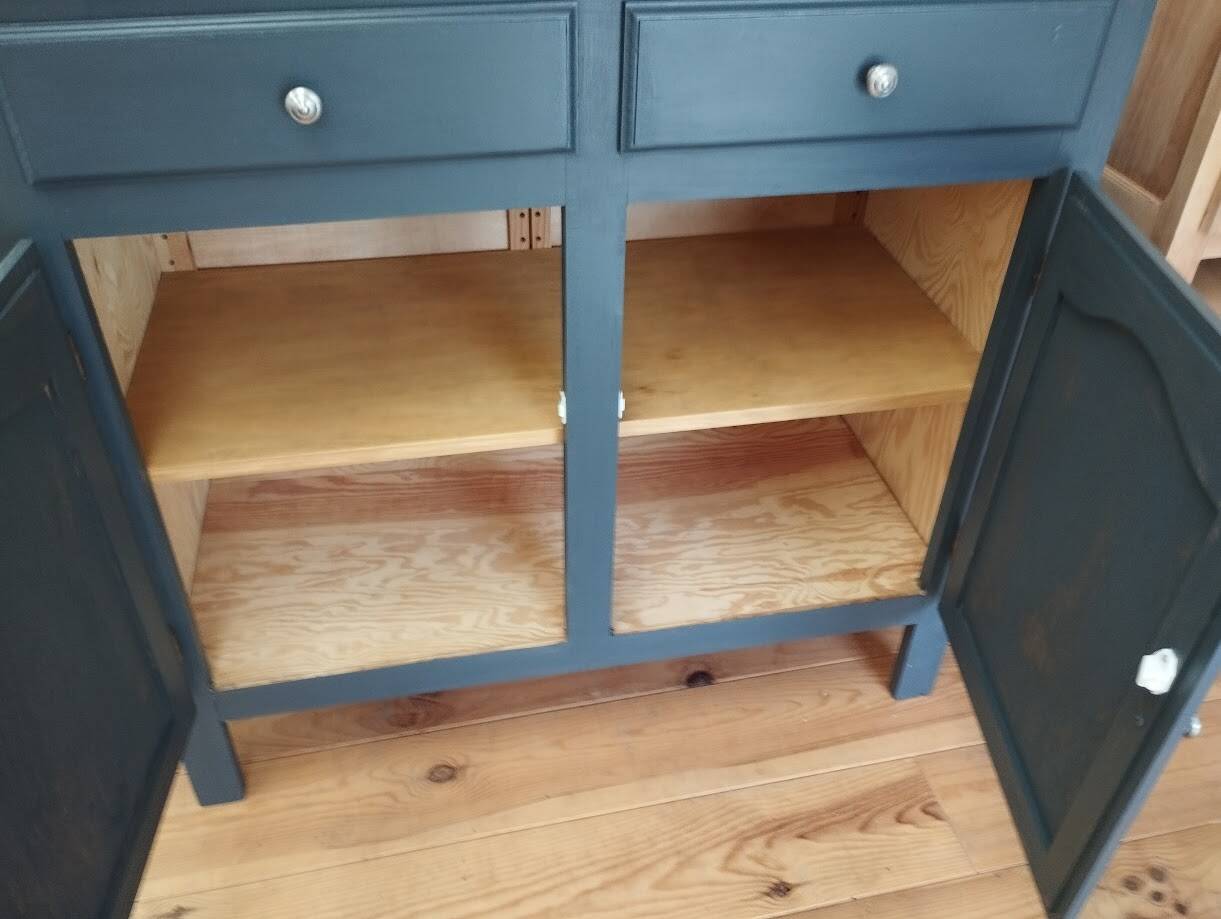 Anthracite gray sideboard