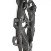 Brutalist Ars Munda resin wall decoration dancing couple