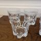 5 crystal whisky glasses
