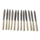 Set of 12 Bakelite knives