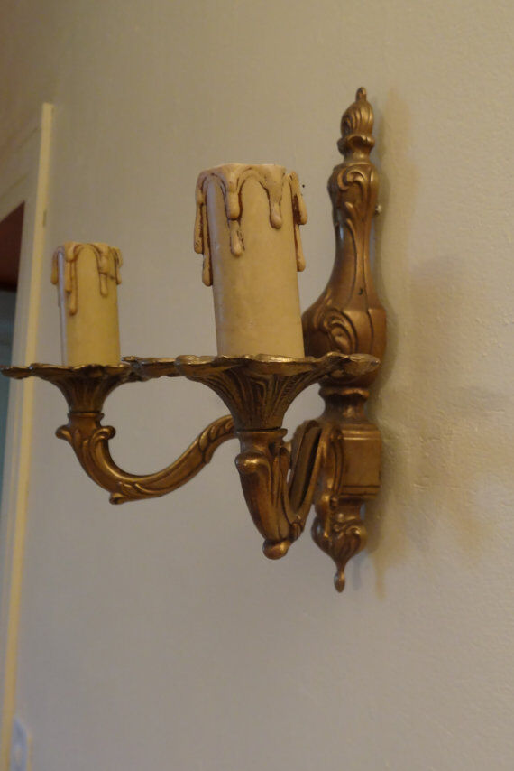 Apply wall brass years 40'