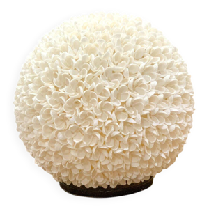Lampe à poser en coquillages