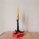 Petite lampe à lave souvenir vintage russe, 1980