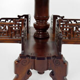 Japanese-style rotating pedestal table, France, circa 1880